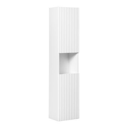vysoká skříňka do koupelny Nova White 80 03 2D