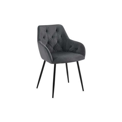 designová jídelní židle TERESA bluvel14 šedá