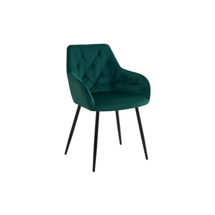 designová jídelní židle TERESA bluvel78 zelená do moderních interiérů