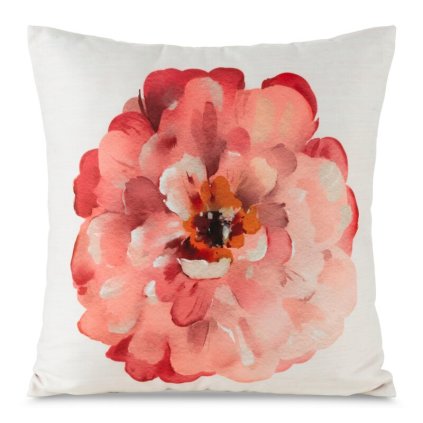 566250 obliecka na vankus summer 2 prirodna ruzova 45 x 45 cm