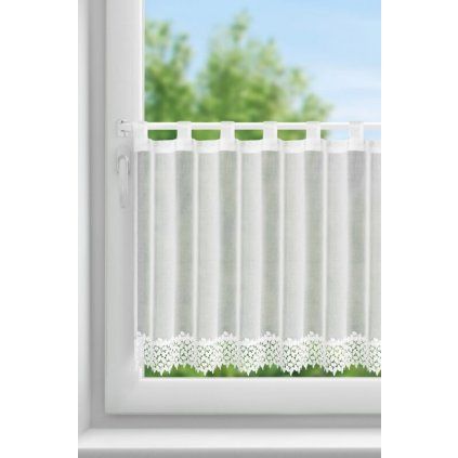 604325 kratka zaclona hestia pu biela 150 x 70 cm