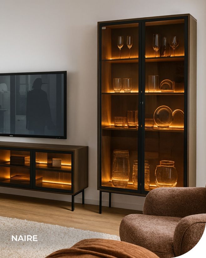 ✨ Objevte nábytek, který změní atmosféru vašeho domova! Kolekce NAIRE přináší dokonalou rovnováhu mezi elegancí a jemným,...